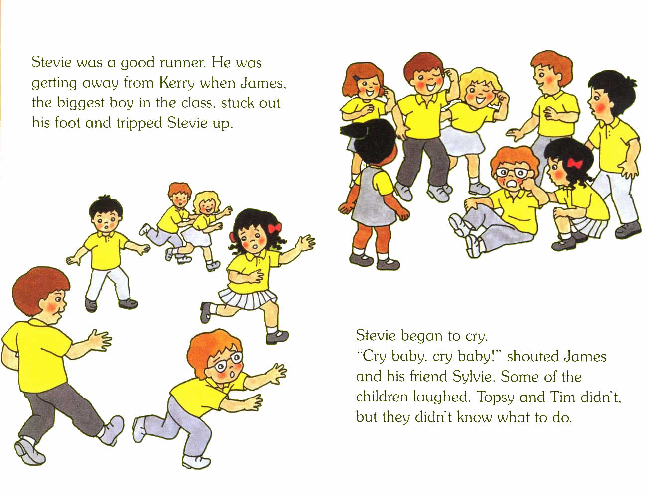Ladybird - Topsy Tim Books - Help A Friend (05),绘本,绘本故事,绘本阅读,故事书,童书,图画书,课外阅读